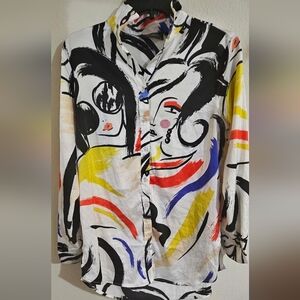 Pre-owned Women's Multi Blouse Size S